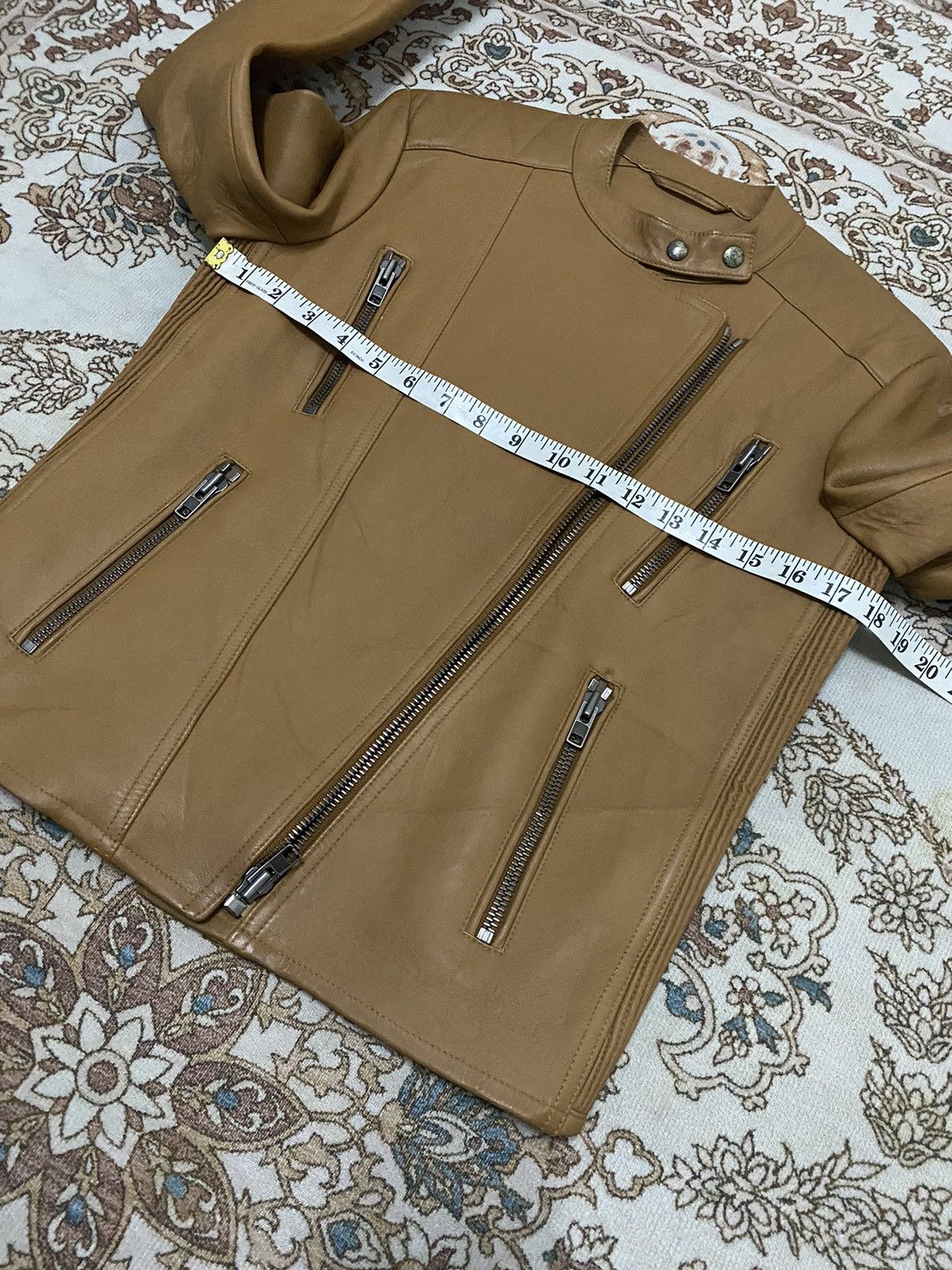 Maison Margiela Maison Martin Margiela 7 Zipper Leather Biker jacket Size M / US 6-8 / IT 42-44 - 18 Thumbnail