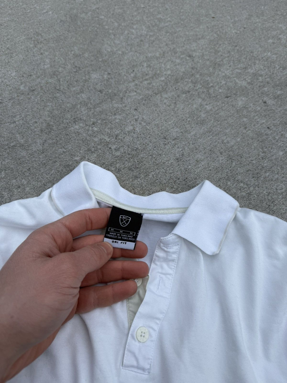 Nike × Vintage Vintage Nike y2k avantgarde streetwear rare polo shirt Size US M / EU 48-50 / 2 - 8 Thumbnail