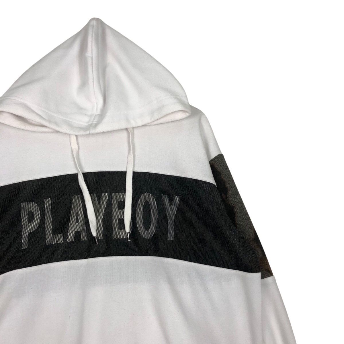 Japanese Brand × Playboy × Vintage Rare Playboy Sweatshirt Hoodie Net Logo Streetwear Large Size US L / EU 52-54 / 3 - 5 Thumbnail
