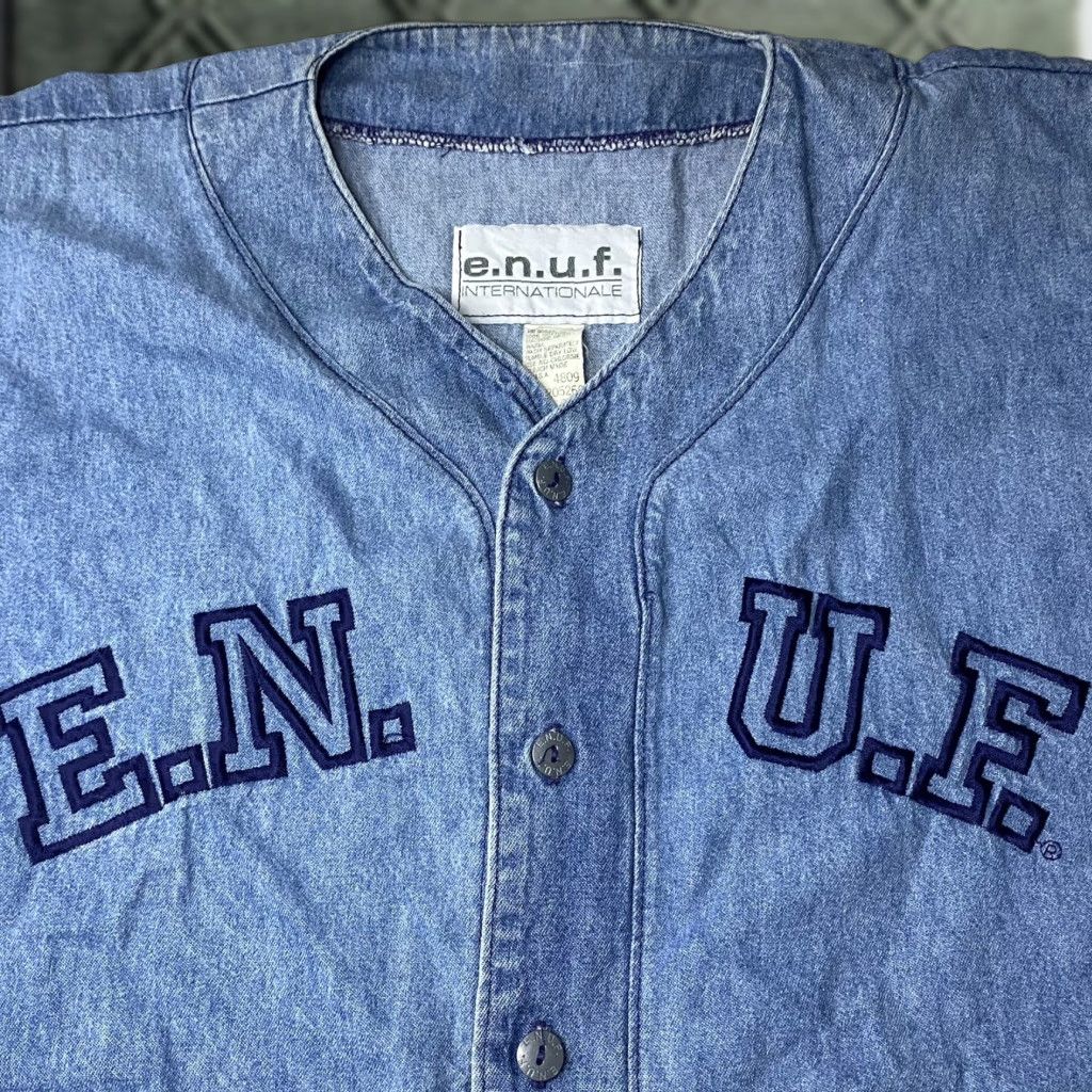 Denime VINTAGE ENUF Internationale Shirt Size US S / EU 44-46 / 1 - 1 Thumbnail