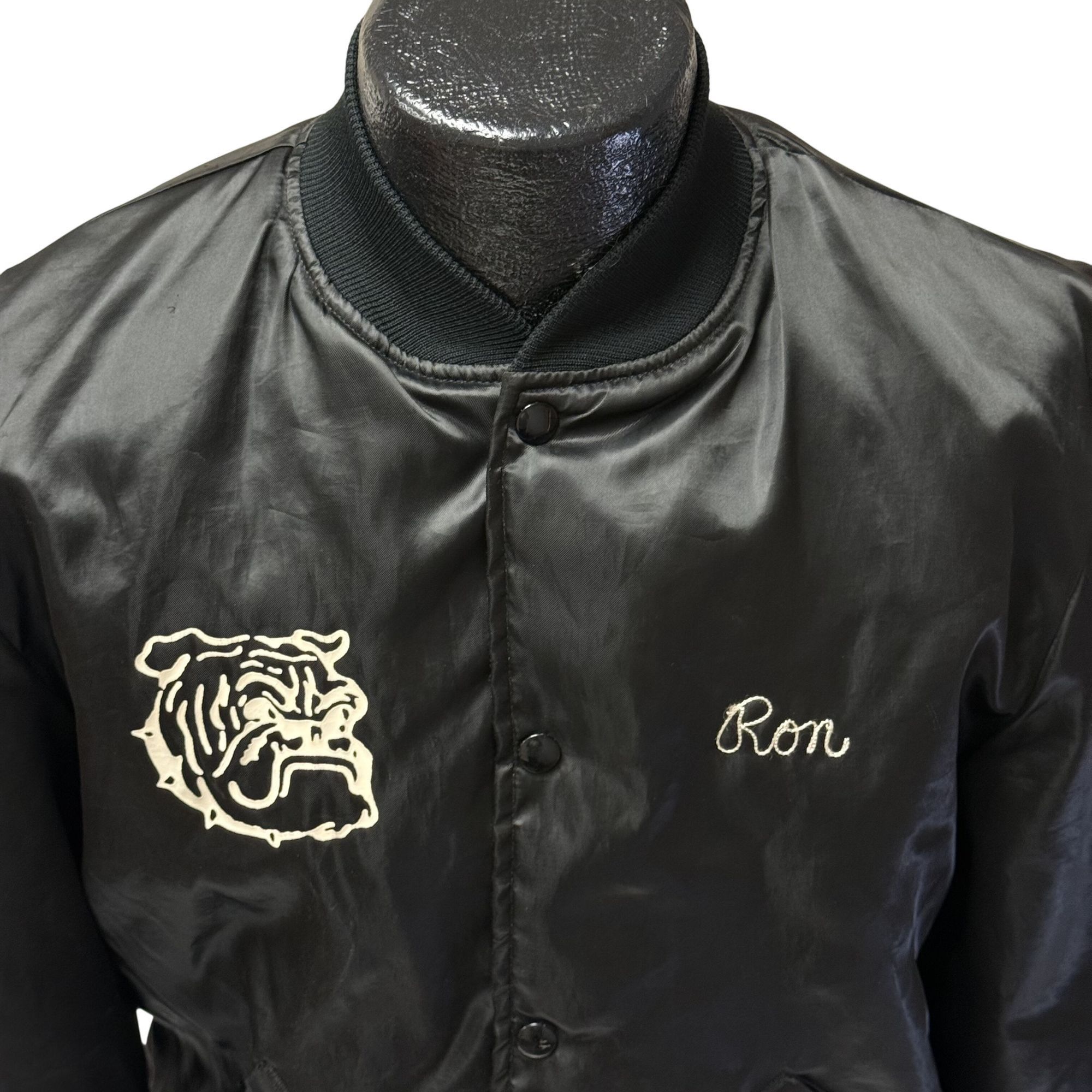 Holloway Vtg Holloway SATIN Quilted COMPANION K-9 ACADEMY Bomber Size US M / EU 48-50 / 2 - 5 Thumbnail
