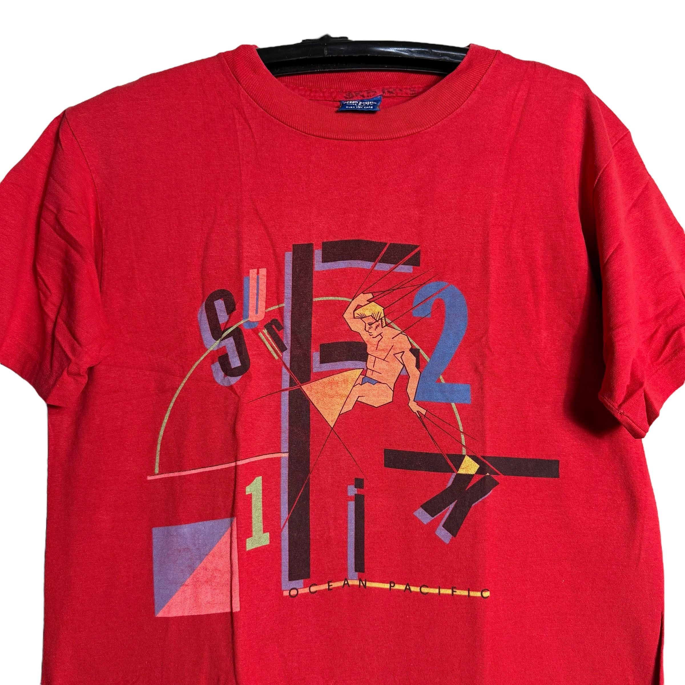 Ocean Pacific 🔥RARE🔥Vintage OP Ocean Pasific 1987 T-shirt Single Stich Size US L / EU 52-54 / 3 - 2 Thumbnail