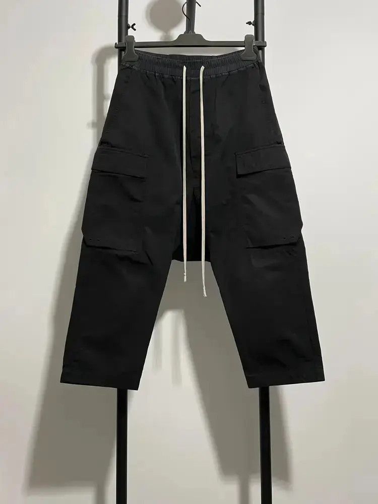 Rick Owens Sz 46 Rick Owens 16AW Mainline Drawstring Cropped Pants