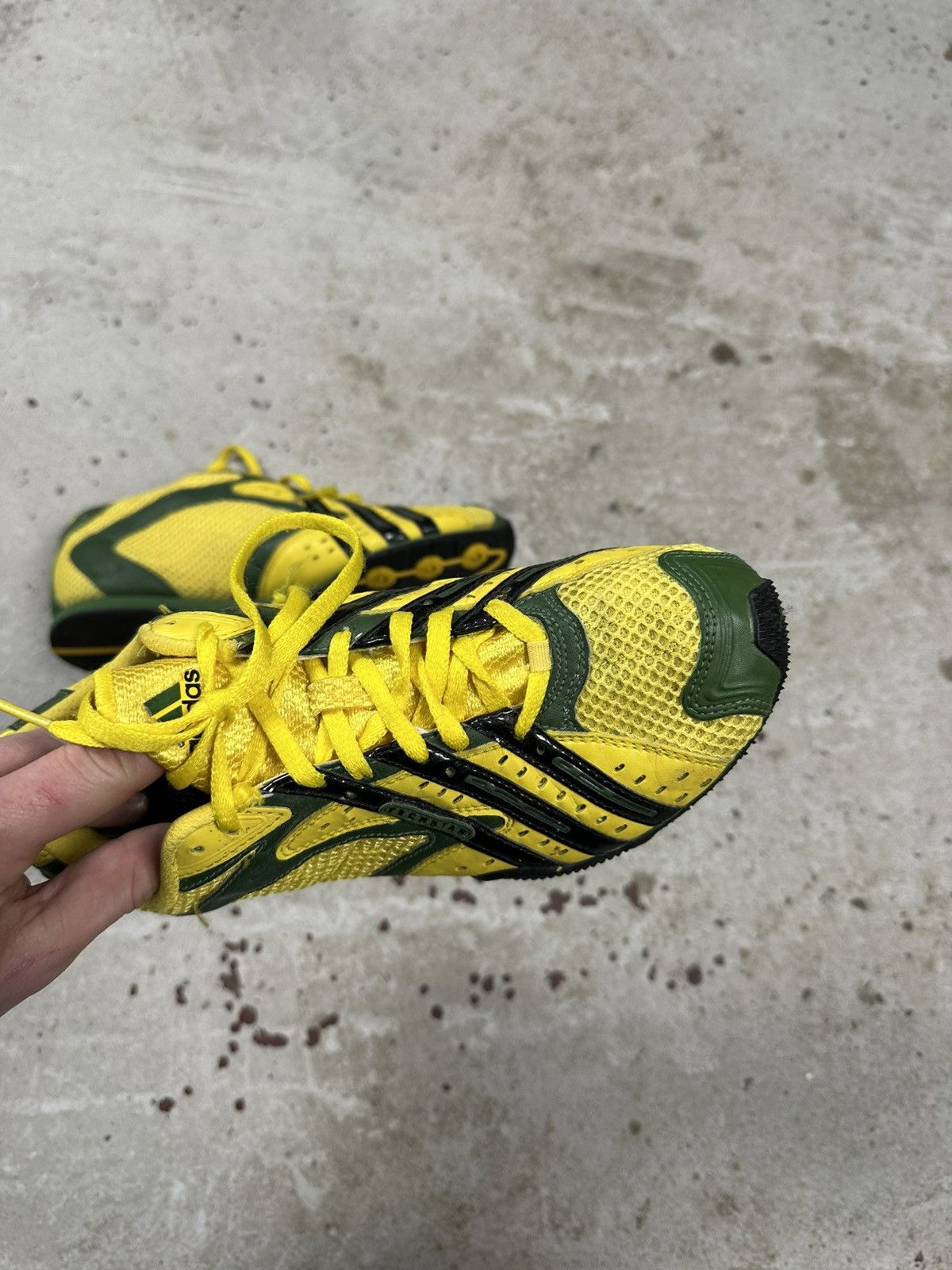 Adidas × Vintage Vintage 2005 Adidas Techstar Brazil Cosmos Racer Sneakers Size US 6.5 / EU 39-40 - 3 Thumbnail
