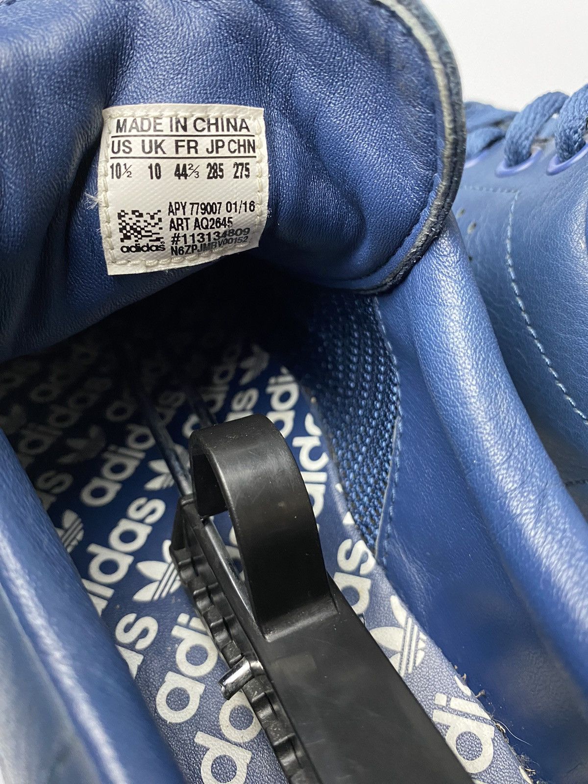 Adidas × Raf Simons Raf Simons x Adidas Stansmith Blue Size US 10.5 / EU 43-44 - 8 Thumbnail