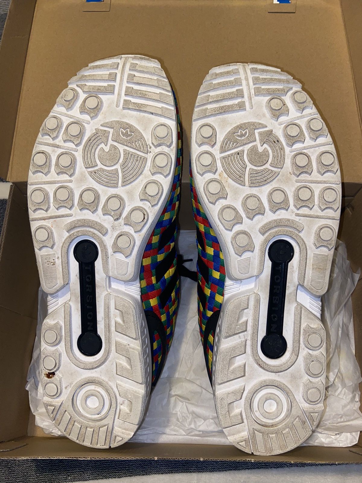 Adidas Adidas ZX Flux Multicolor Size US 11.5 / EU 44-45 - 5 Thumbnail