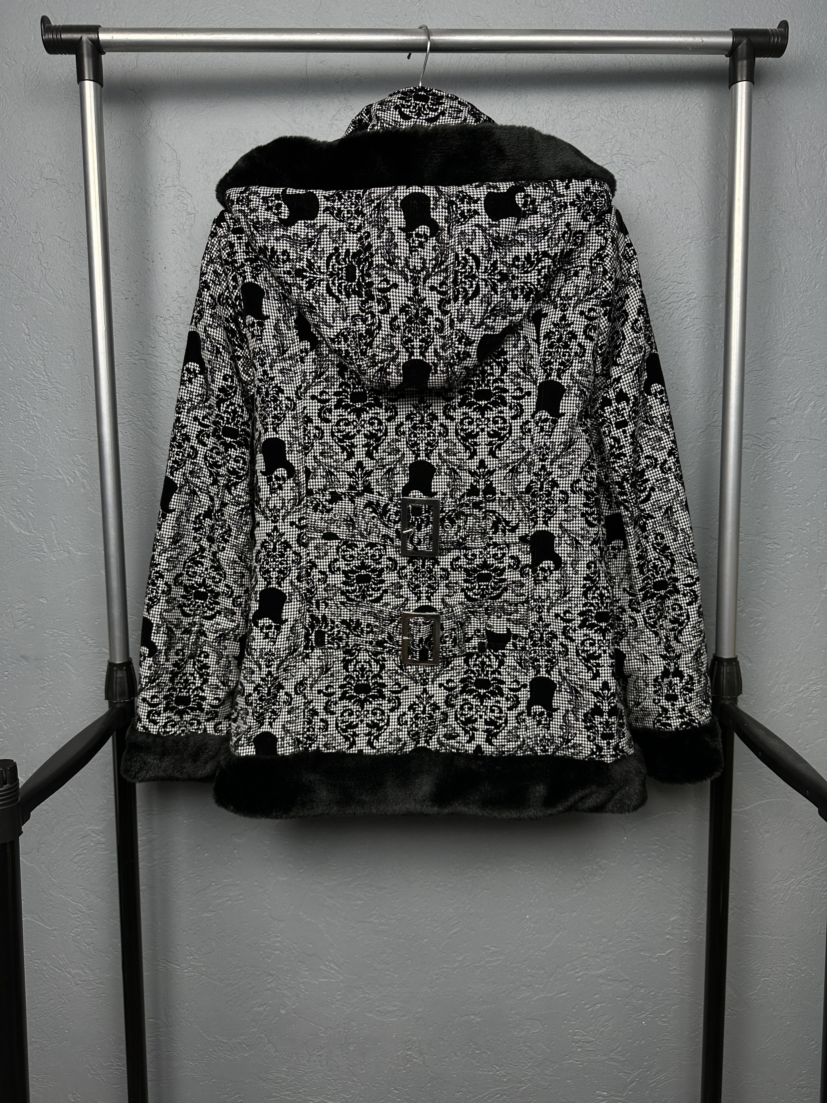 20471120 Hell Bunny Womens Avant Garde Jacket Size M / US 6-8 / IT 42-44 - 10 Thumbnail
