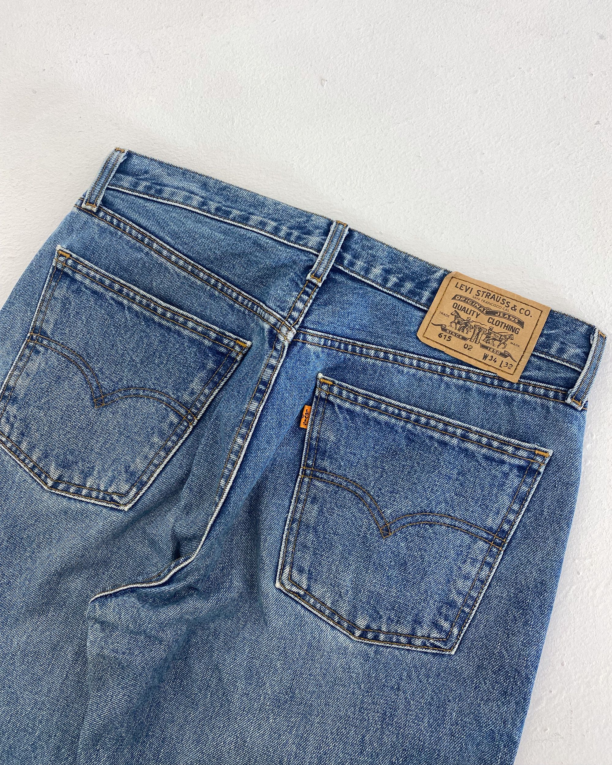 Levi's 2000s Orange Tab Denim Size US 34 / EU 50 - 3 Thumbnail