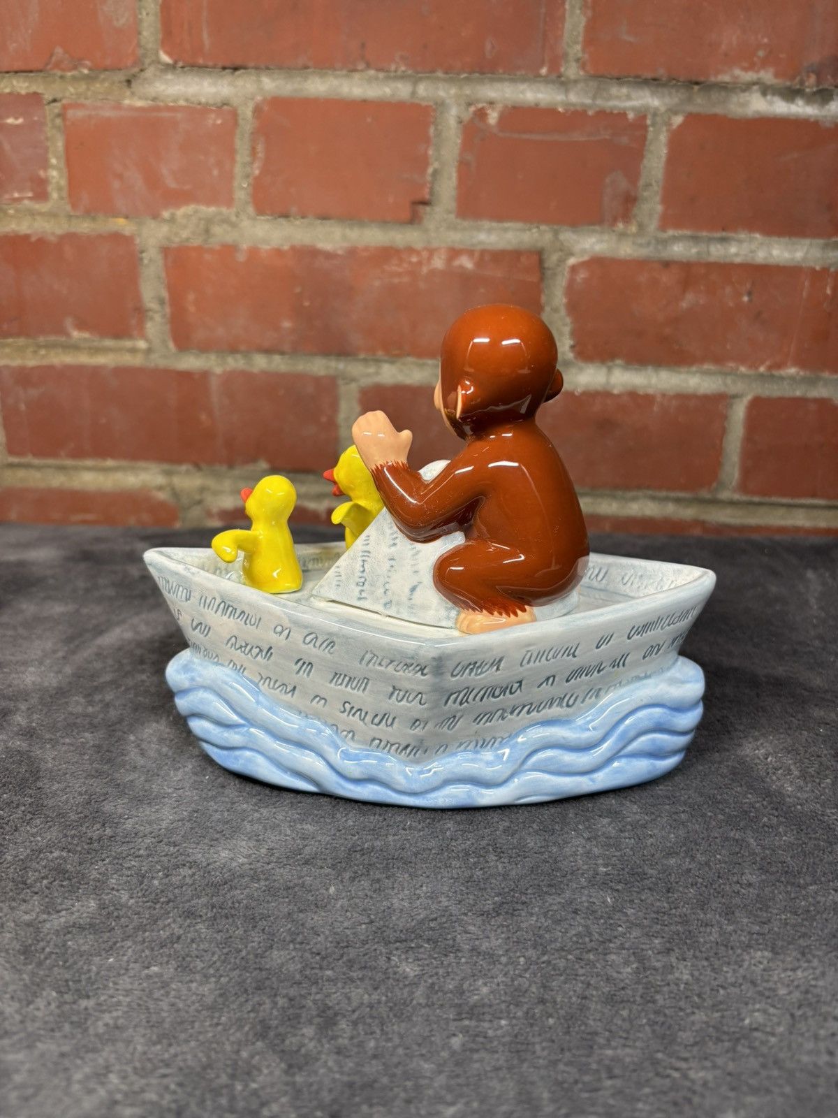 Other Vintage 90s Curious George Ceramic Windup Music Box Size ONE SIZE - 3 Thumbnail