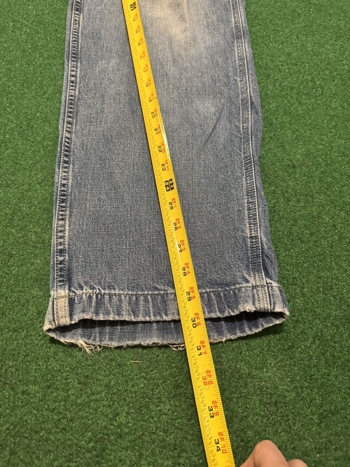 Vintage Vintage 90s Carpenter Baggy Wide Leg Skater 32x30 Jeans Size US 32 / EU 48 - 7 Thumbnail