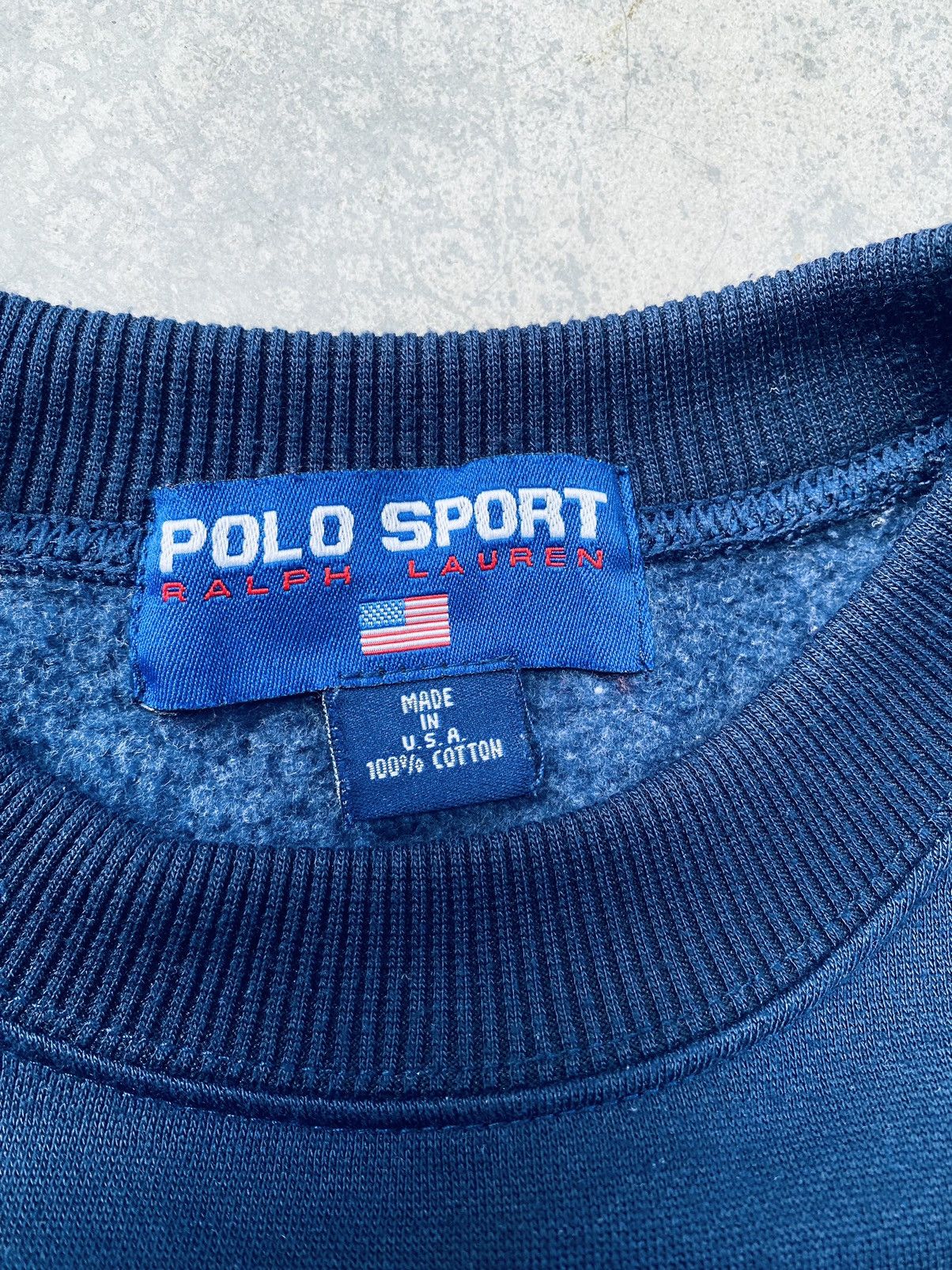 Polo Ralph Lauren Vintage 90s Polo Sport Ralph Lauren Bear Sweatshirts Size US L / EU 52-54 / 3 - 5 Thumbnail