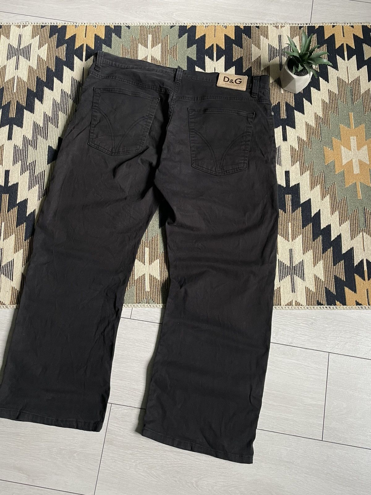 Vintage Vintage Dolce & Gabbana Denim Pants Size US 36 / EU 52 - 2 Thumbnail