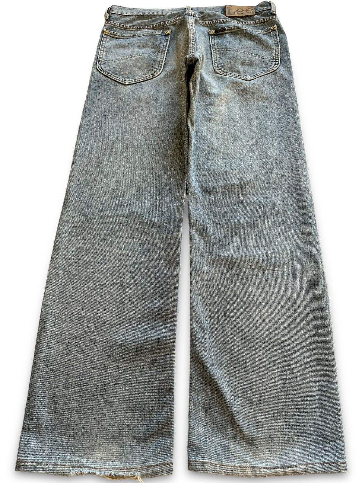Lee Vintage 80s Lee Riders Selvedge Sanforized Baggy Style Jeans Size US 32 / EU 48 - 3 Thumbnail