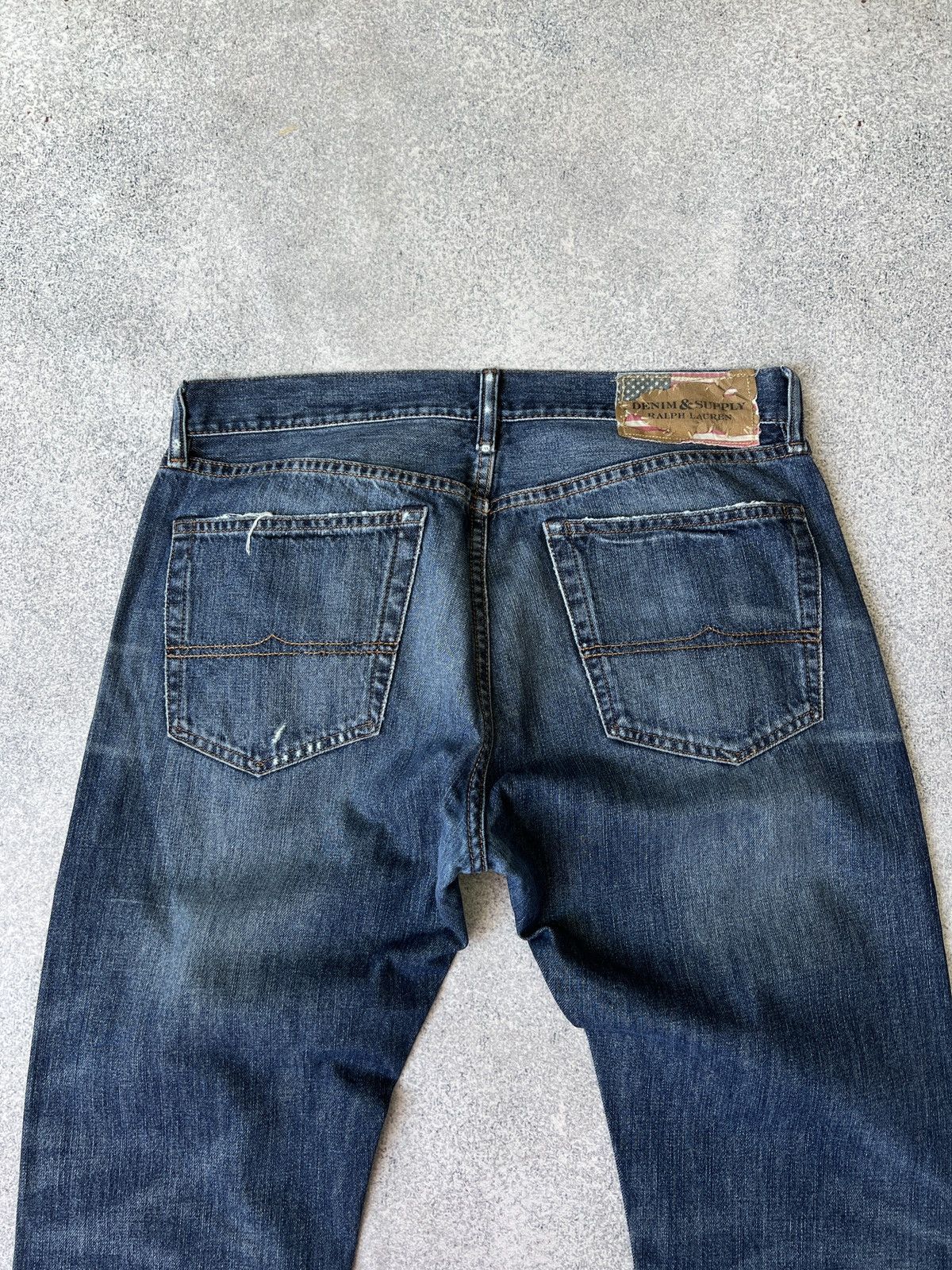 Polo Ralph Lauren × Vintage Vintage Ralph Lauren Denim Supply Jeans Size US 34 / EU 50 - 15 Thumbnail