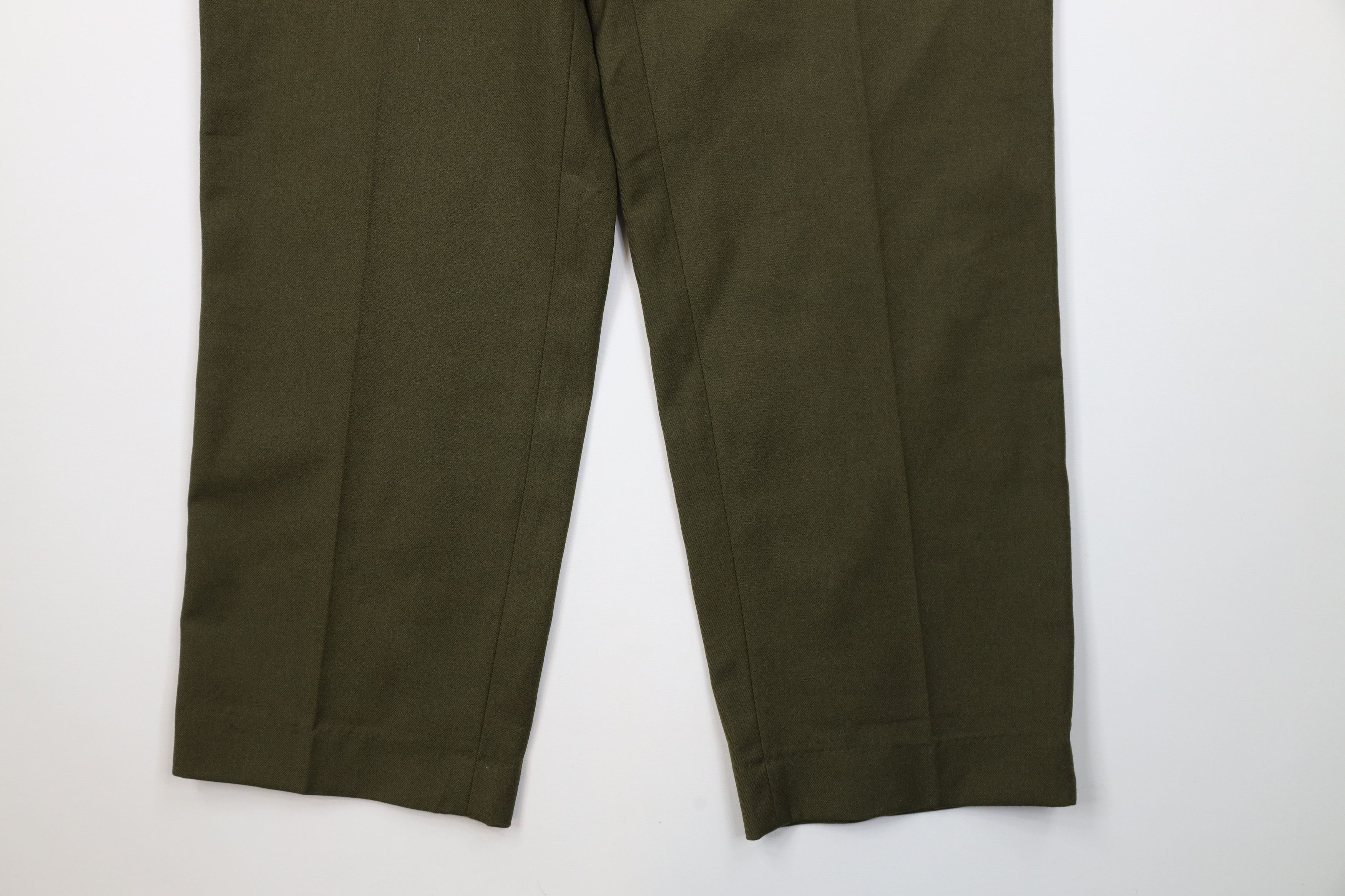 Vintage Vintage 50s USGI Korean War Wide Leg Field Trousers Pants Size US 34 / EU 50 - 4 Thumbnail