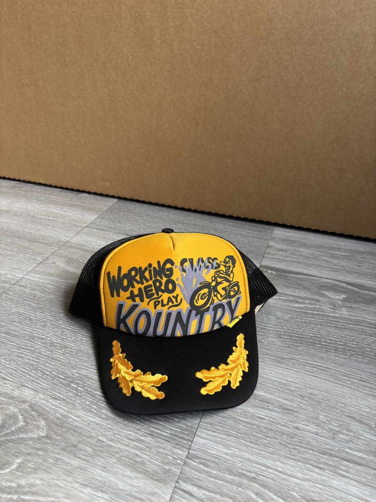 Kapital Kapital Kountry Feather Trucker Hat Size ONE SIZE - 1 Thumbnail