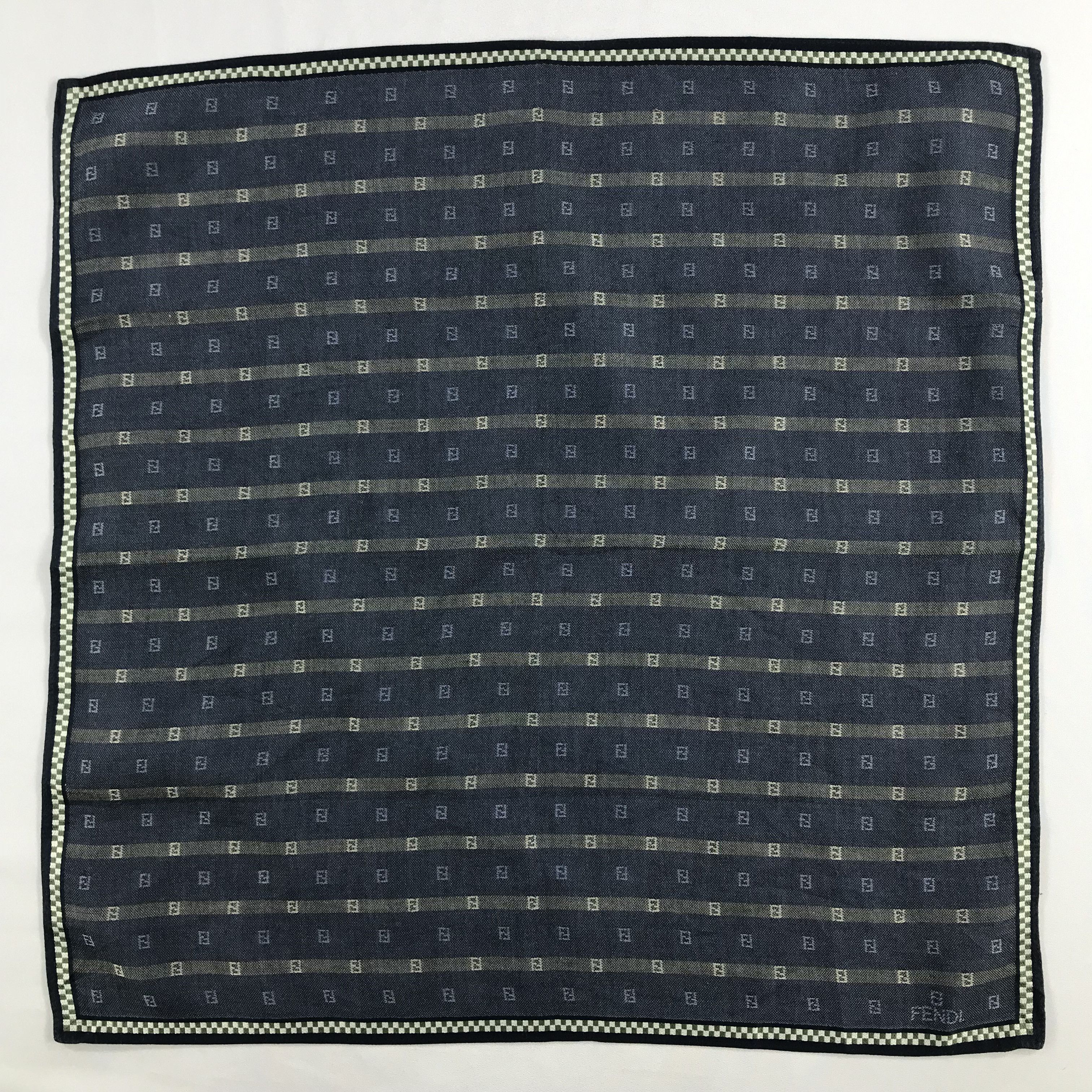 Vintage Vintage Fendi Bandana / Handkerchief / Neckerchief - S2713 Size ONE SIZE - 1 Thumbnail
