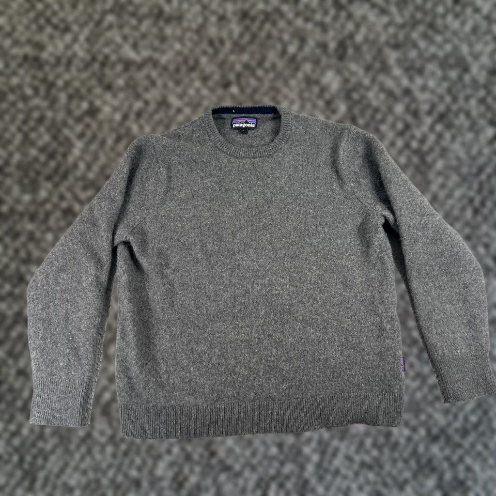 Patagonia Final Answer: Patagonia Recycled Cashmere Pullover Sweater Womens Large Gray Pre-owned Size L / US 10 / IT 46 - 1 Thumbnail