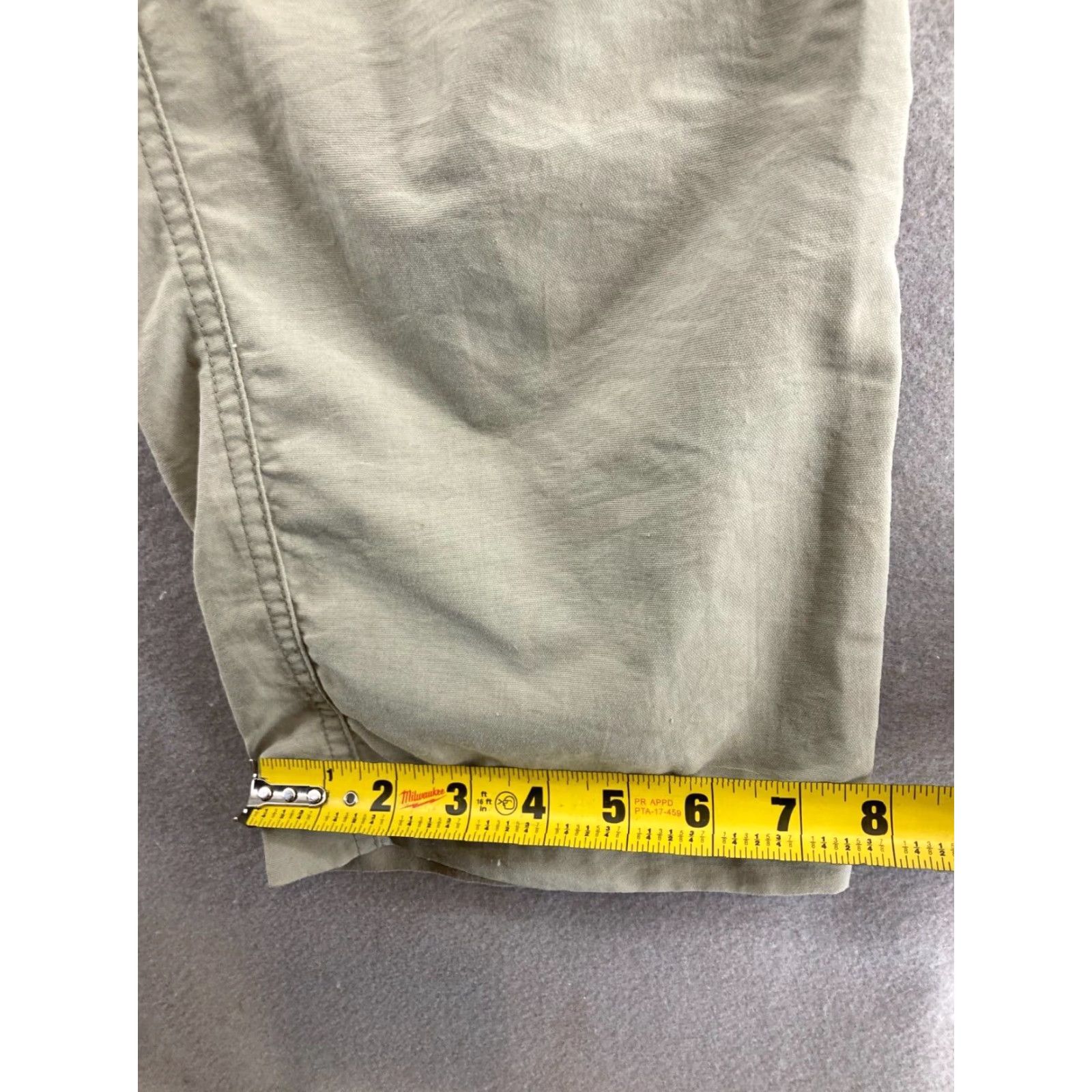 The North Face The North Face Pants Men 34 Khaki Nylon Canvas Regular Straight 30in Pockets Casual Outdoor Size US 34 / EU 50 - 4 Thumbnail