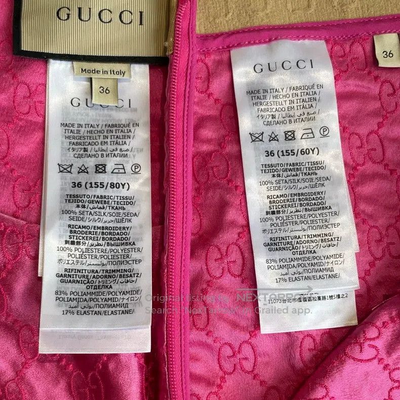 Gucci Gucci Logo inlaid pink vest shorts set Size XS / US 0-2 / IT 36-38 - 6 Thumbnail