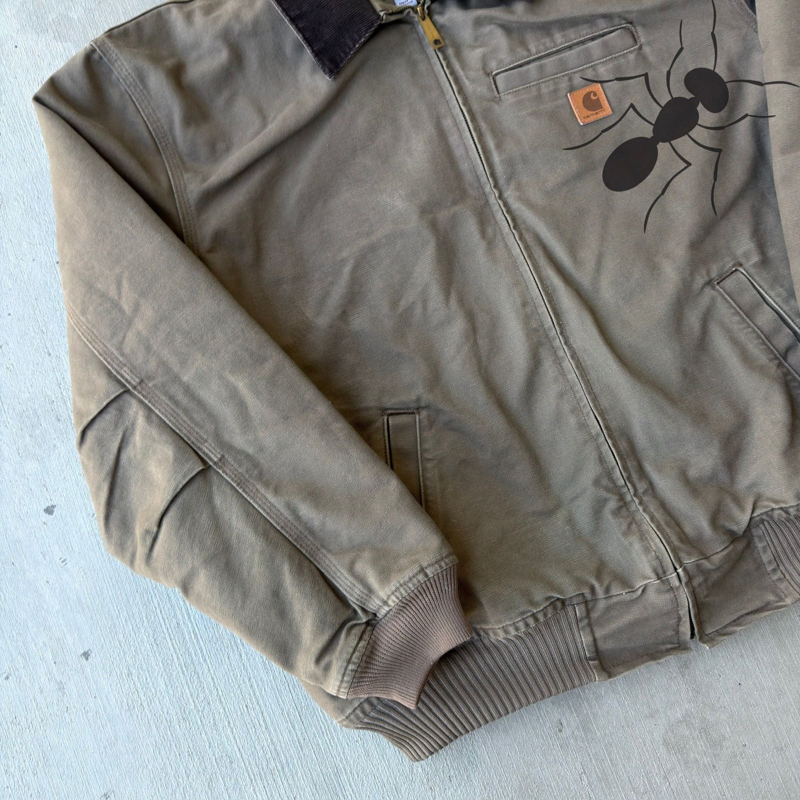 Carhartt × Vintage Carhartt green brown bankston work wear jacket Size US XXL / EU 58 / 5 - 2 Thumbnail