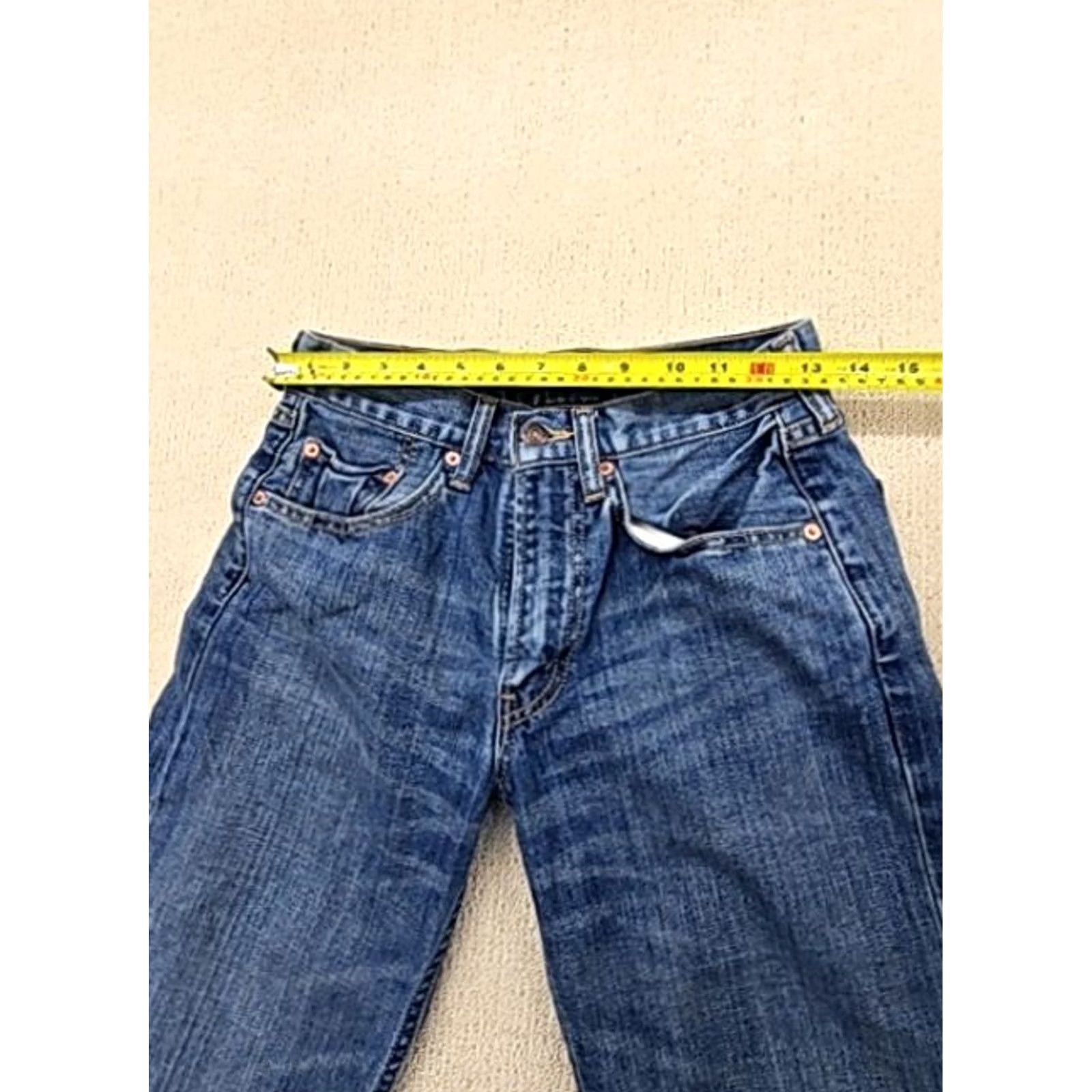 Vintage Levi Men’s Medium Wash 506 Straight Jeans 29x32 Stretch Size US 28 / EU 44 - 7 Thumbnail