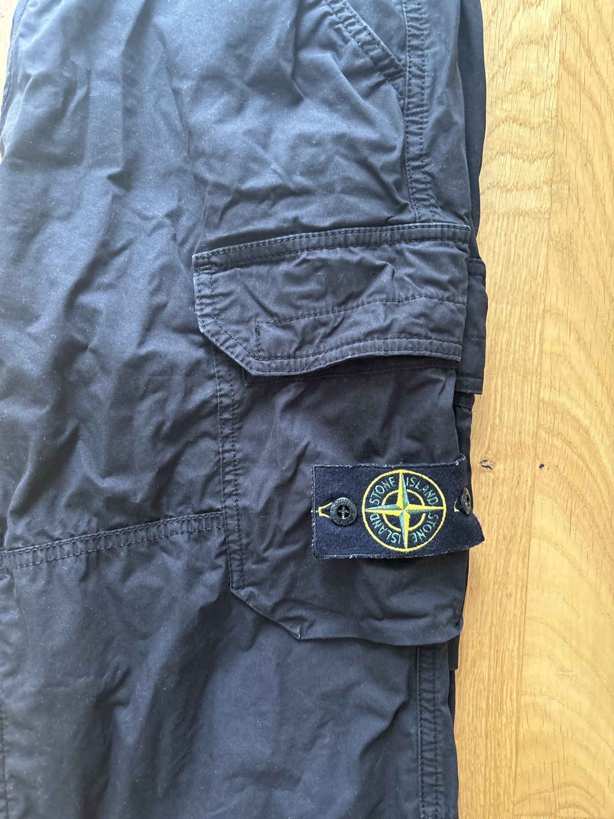 Stone Island Stone Island Black Cargo Pants - 29 Size US 29 - 2 Thumbnail