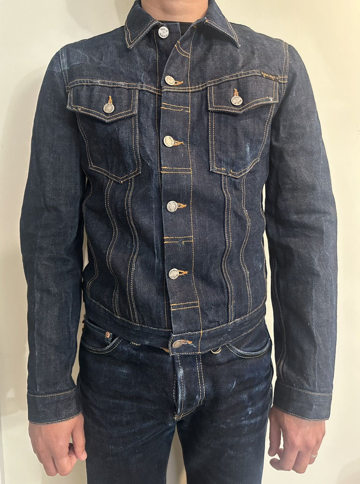 Nudie Jeans Billy Dry Selvage Size US M / EU 48-50 / 2 - 12 Thumbnail
