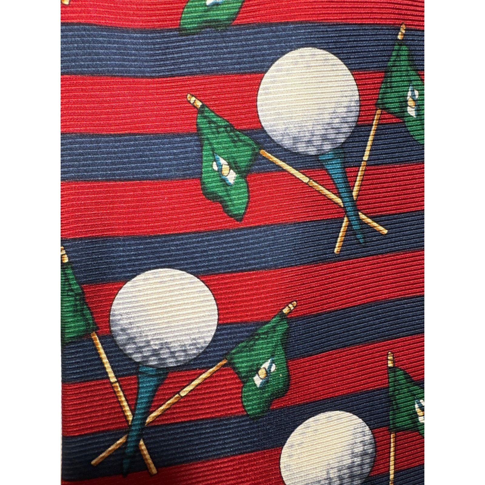 Other 1990s Golf Silk Tie Set Canterbury Museum Artifacts City-One Size ONE SIZE - 6 Thumbnail
