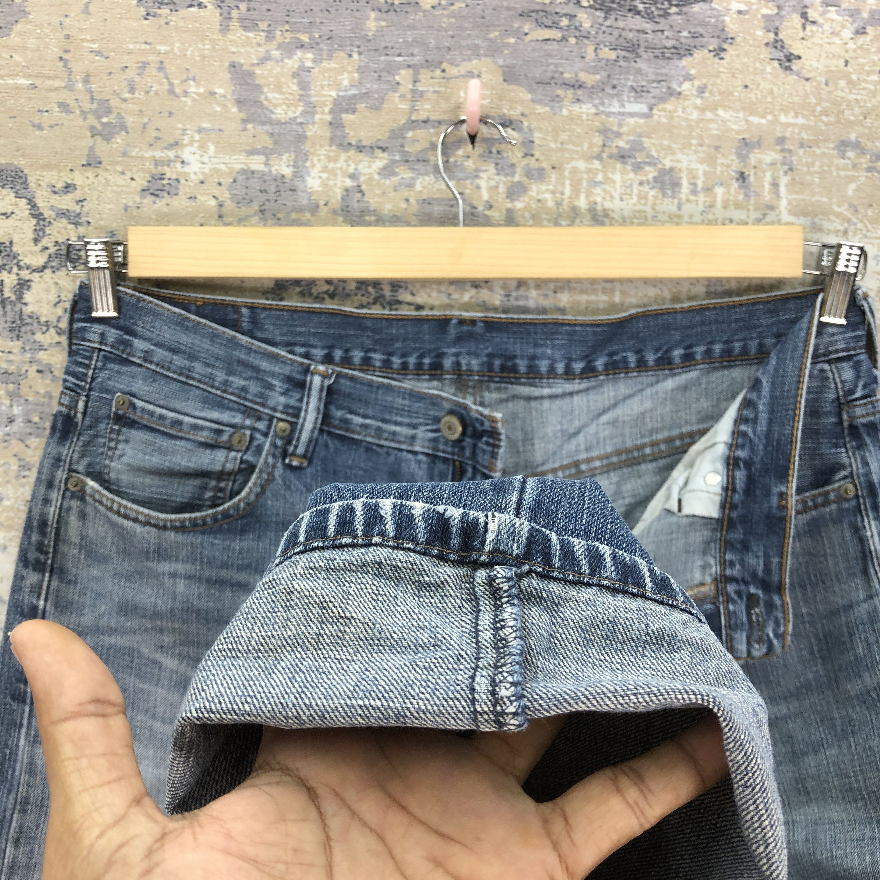 Levi's × Vintage Vintage Levis 569 Baggy Jeans Distressed Levi's Faded Denim Size US 36 / EU 52 - 9 Thumbnail