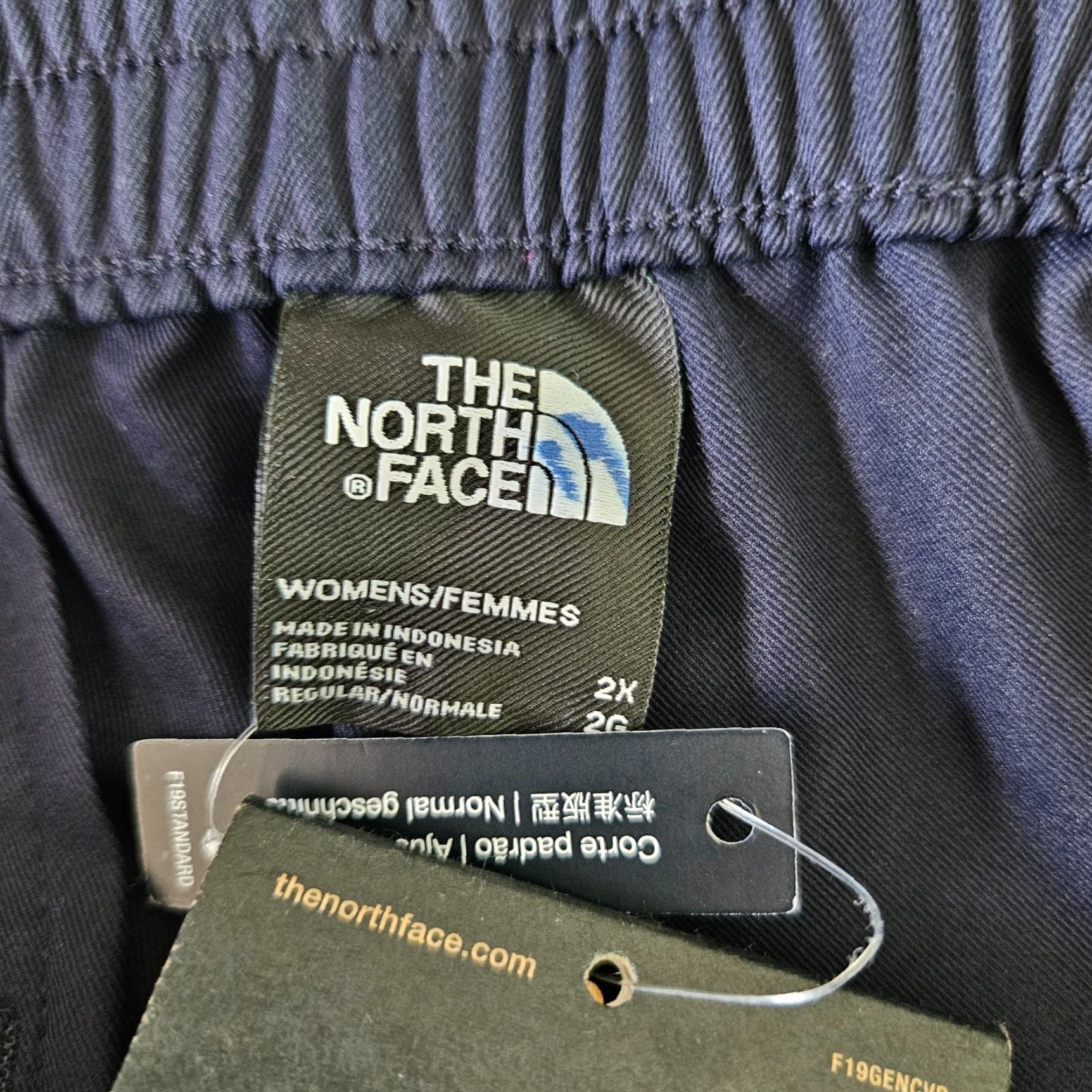 The North Face The North Face Womens Jogger 2X Navy Blue Drawstring Activewear Pants Size 40" / US 18 - 8 Thumbnail