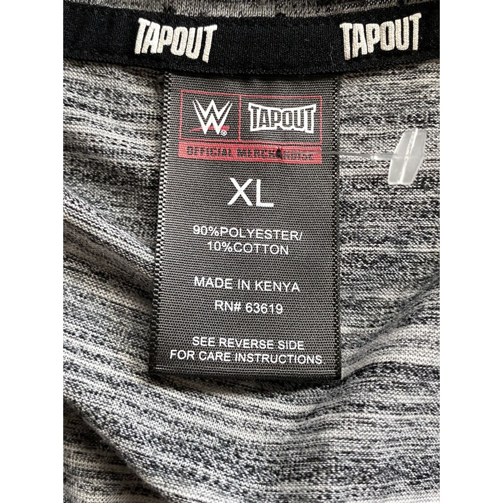 Tapout Tapout Shirt Womens Gray V-Neck Long Sleeve XL NWT, Basic, T-Shirt Size XL / US 12-14 / IT 48-50 - 4 Thumbnail