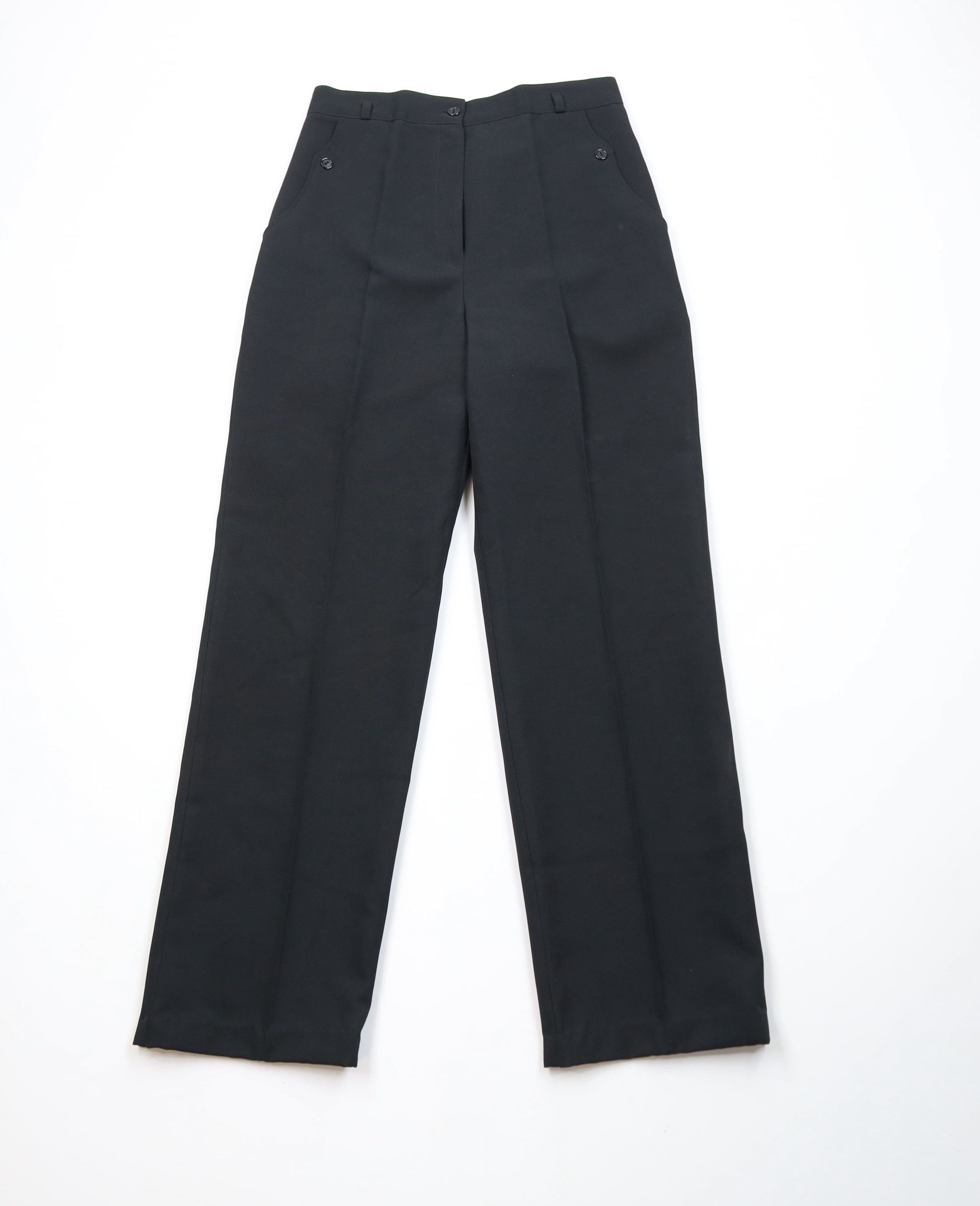 Vintage Vintage 70s Streetwear High Waist Knit Flared Wide Leg Pants Size 29" - 1 Thumbnail
