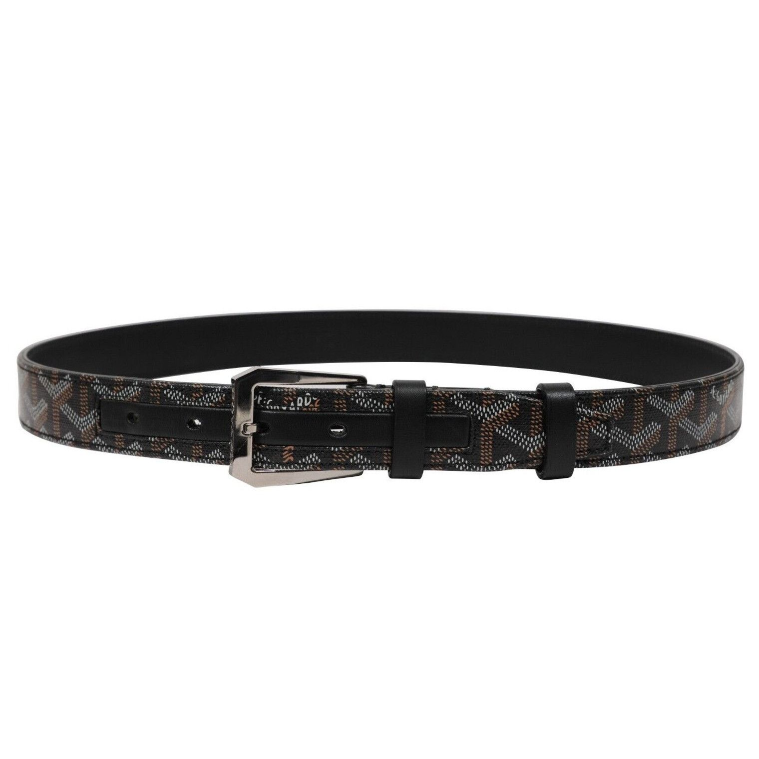 Goyard Fregate Belt Size 85 Black Leather Goyardine | Grailed