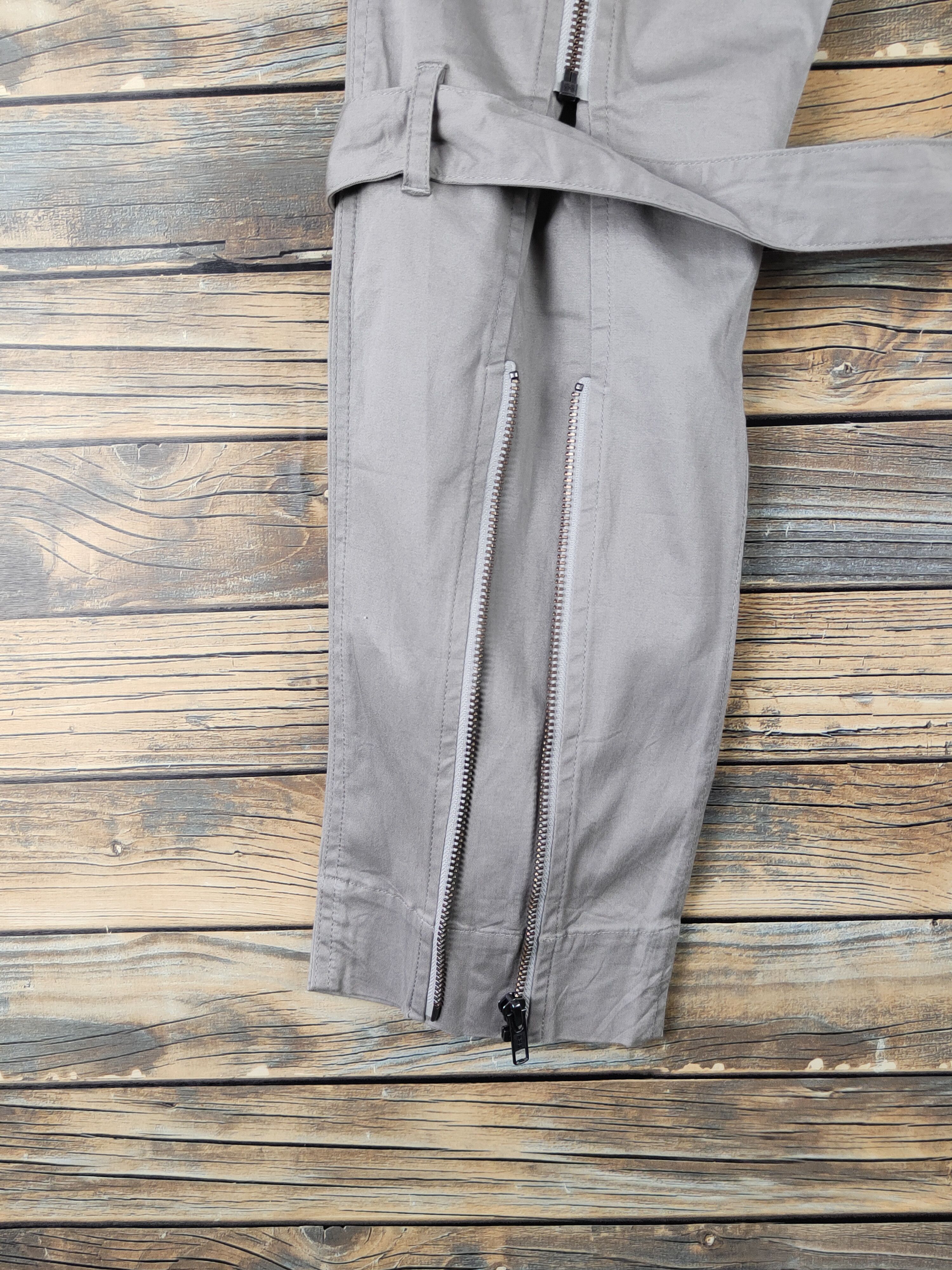 Japanese Brand DL Chord Number 8 Gray Multipocket Casual Pants #1136 Size US 30 / EU 46 - 10 Thumbnail