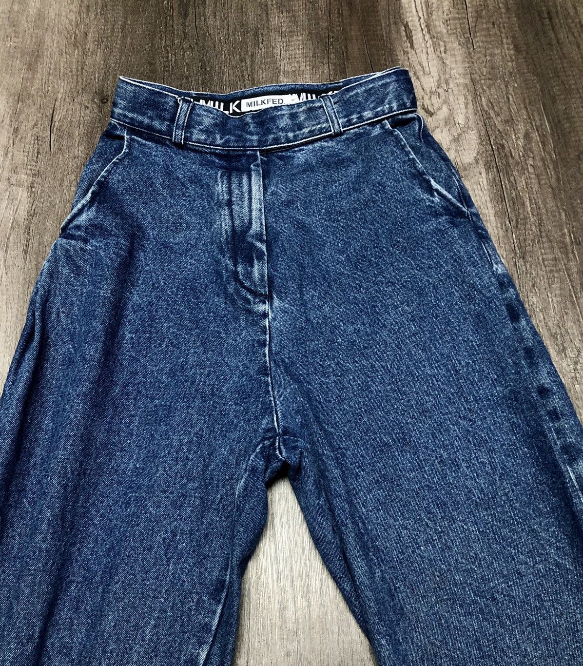 Designer × Japanese Brand × Vintage Milkfed Jeans Japanese Brand Size 28" / US 6 / IT 42 - 7 Thumbnail