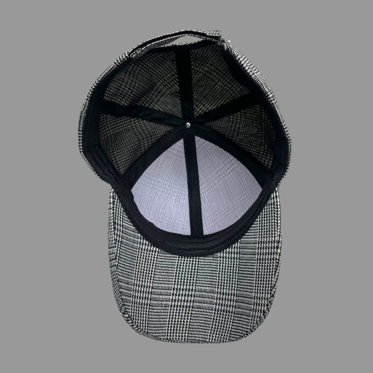 Vintage Vintage 90s blank plaid hat Size ONE SIZE - 4 Thumbnail