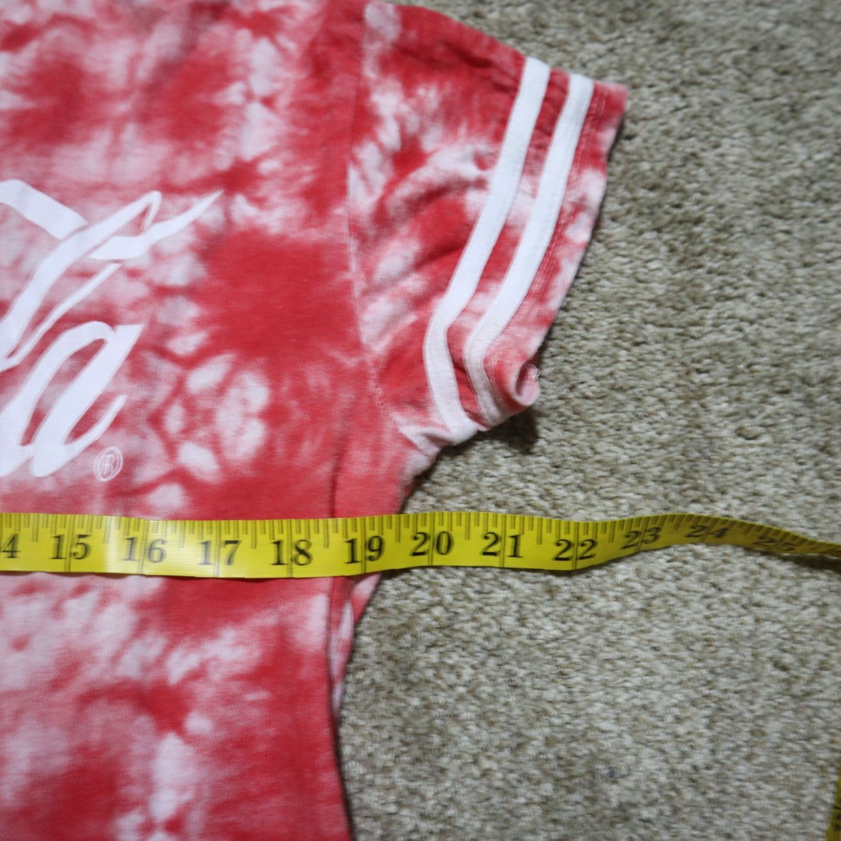 Vintage Coca-Cola Shirt Adult XL Red Tie Dye T-Shirt Logo Print Vintage: No Size XL / US 12-14 / IT 48-50 - 5 Thumbnail