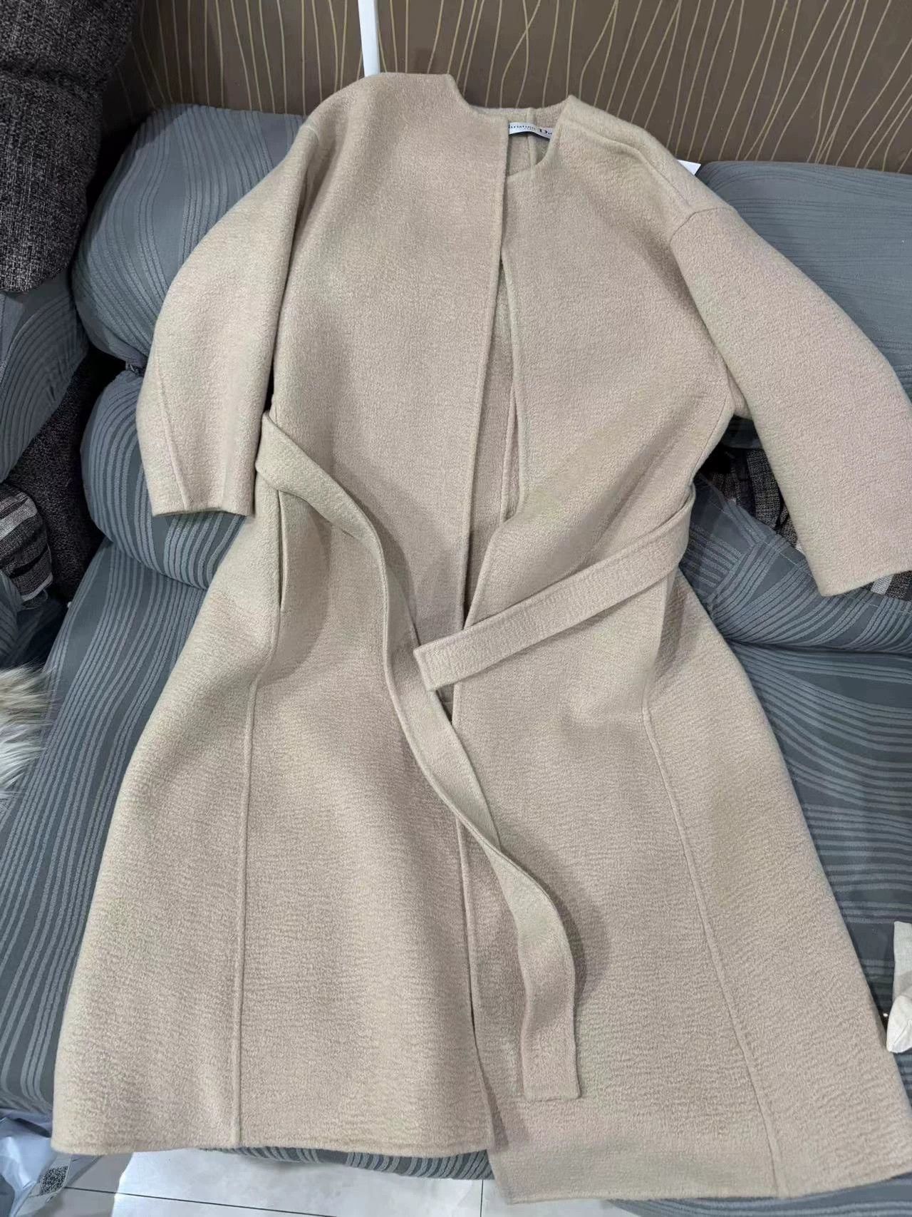 Dior DIOR 24 Ripple Sand Camel Hair Overcoat Worn Once Size XS / US 0-2 / IT 36-38 - 1 Thumbnail