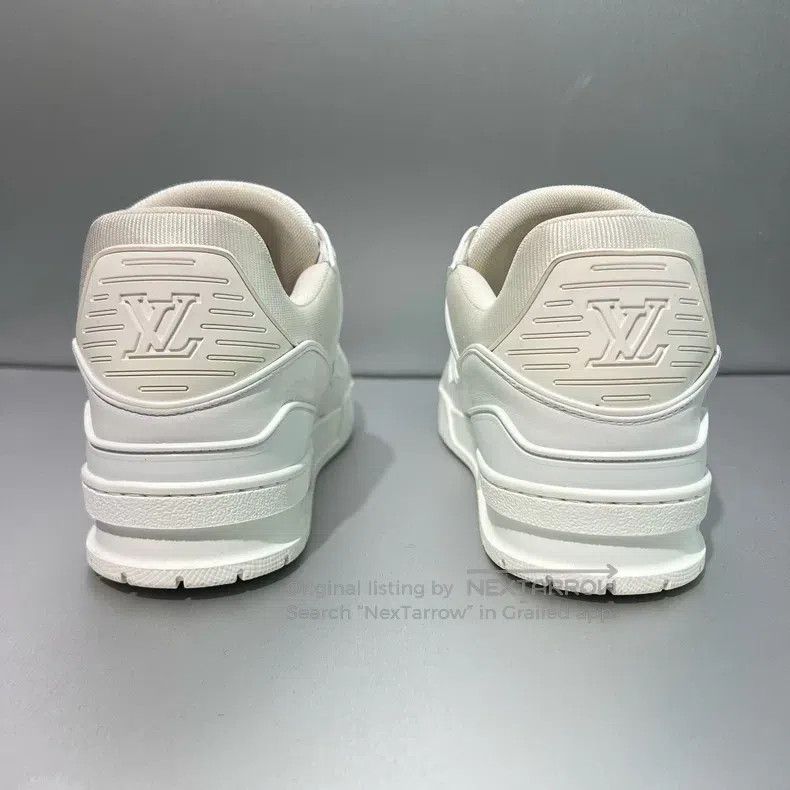 Louis Vuitton Louis Vuitton Trainer Pure White Board Shoes Size US 9 / EU 42 - 5 Thumbnail
