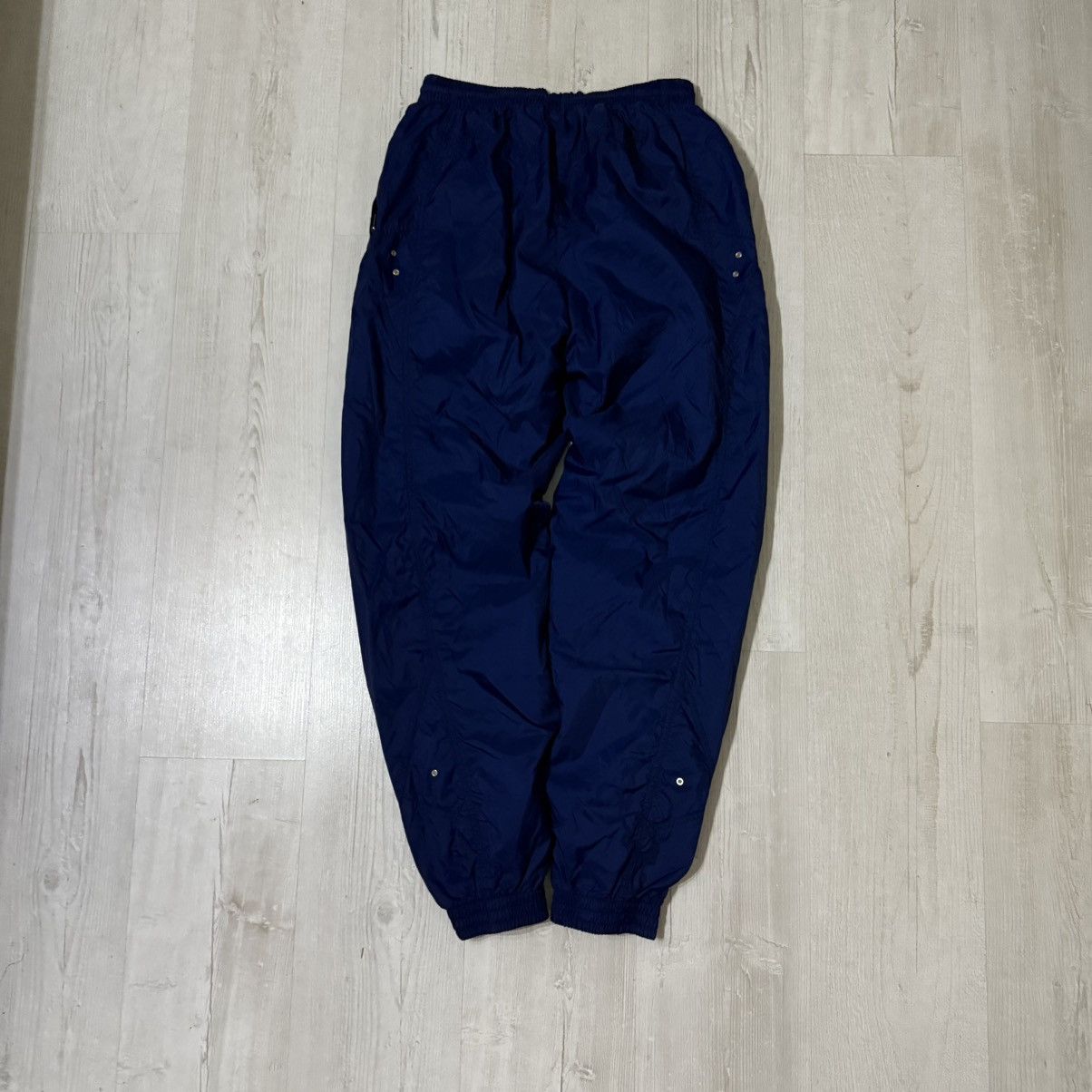 Nike Nike Vintage TrackPants 32 Nylon Streetwear Drill DarkBlue Size US 32 / EU 48 - 9 Thumbnail