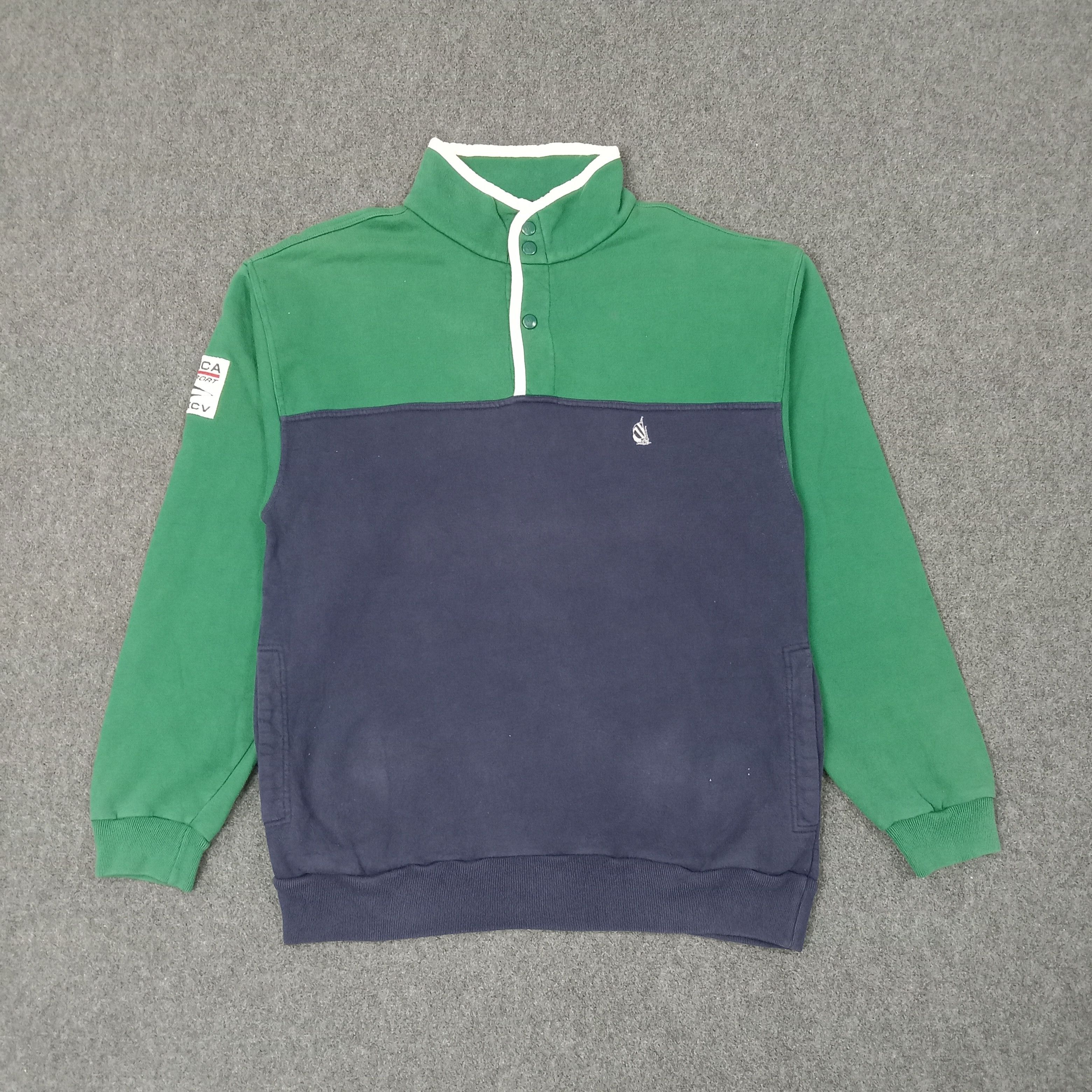 Nautica Nautica Sport Style Outdoor Sweatshirt C225N14 Size US M / EU 48-50 / 2 - 1 Thumbnail