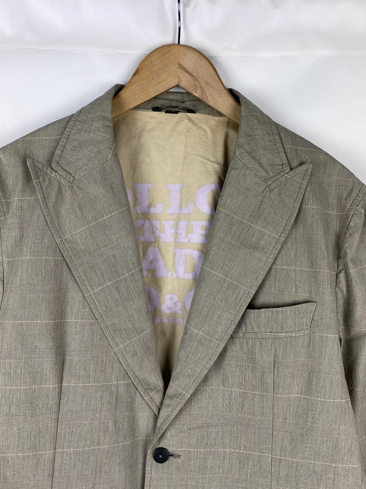 Dolce & Gabbana D&G Dolce & Gabbana men’s blazer jacket sport coat Size 44R - 9 Thumbnail