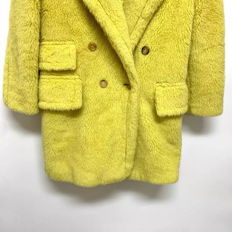 Other Max Mara Lemon yellow teddy coat Size S / US 4 / IT 40 - 4 Thumbnail