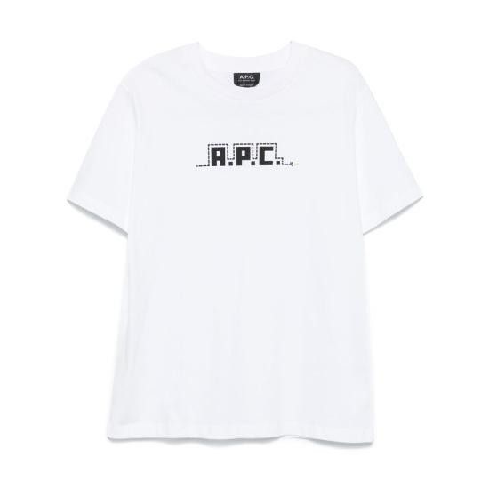 A.P.C. A.P.C. Men T-Shirts COHBW M26502 AAB WHITE Size US L / EU 52-54 / 3 - 1 Thumbnail