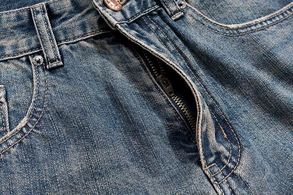 Japanese Brand × Vintage Washed Blue Baggy Jeans Size US 32 / EU 48 - 6 Thumbnail