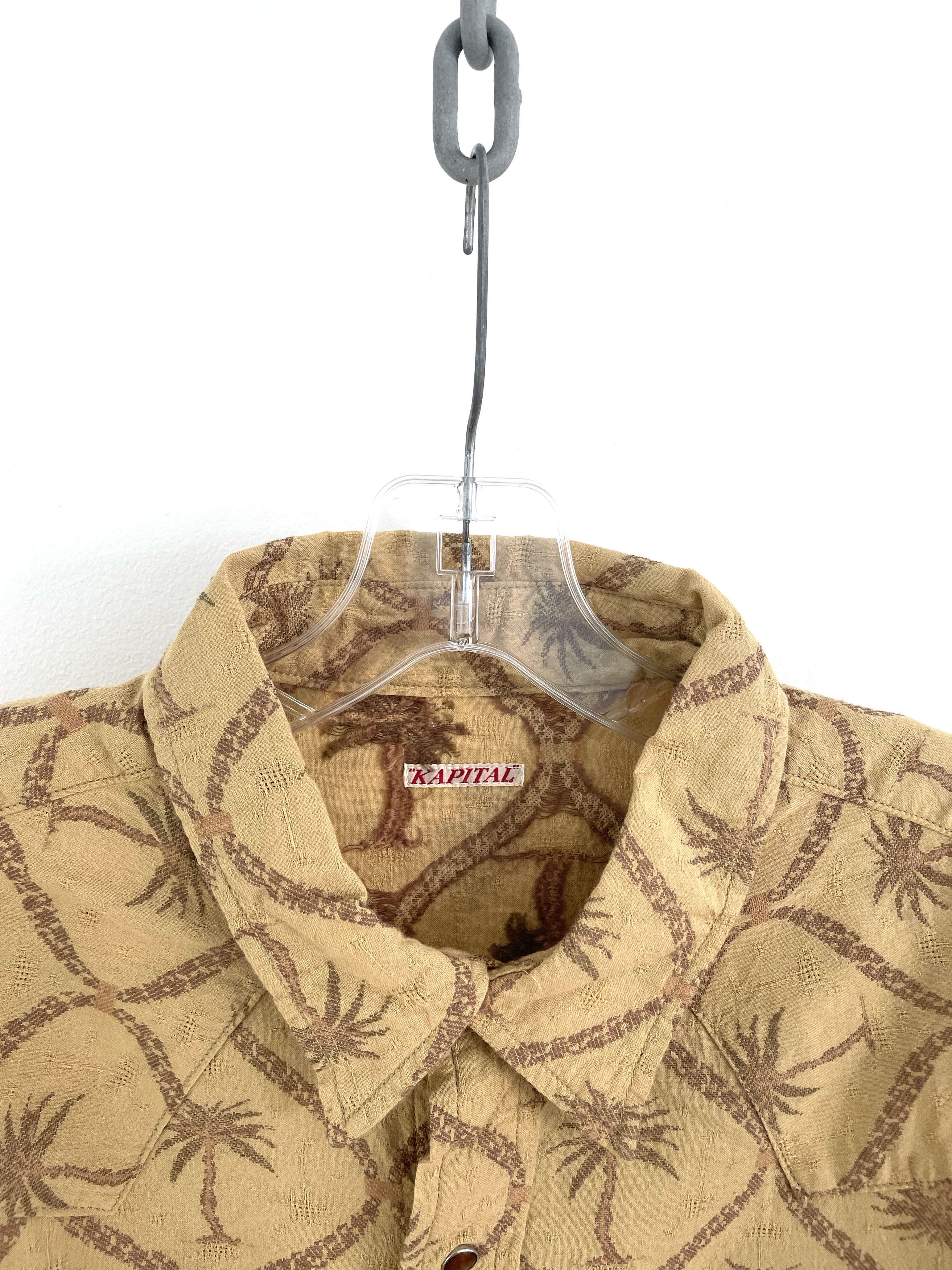 Kapital Palm Tree Shirt Size US XL / EU 56 / 4 - 3 Thumbnail