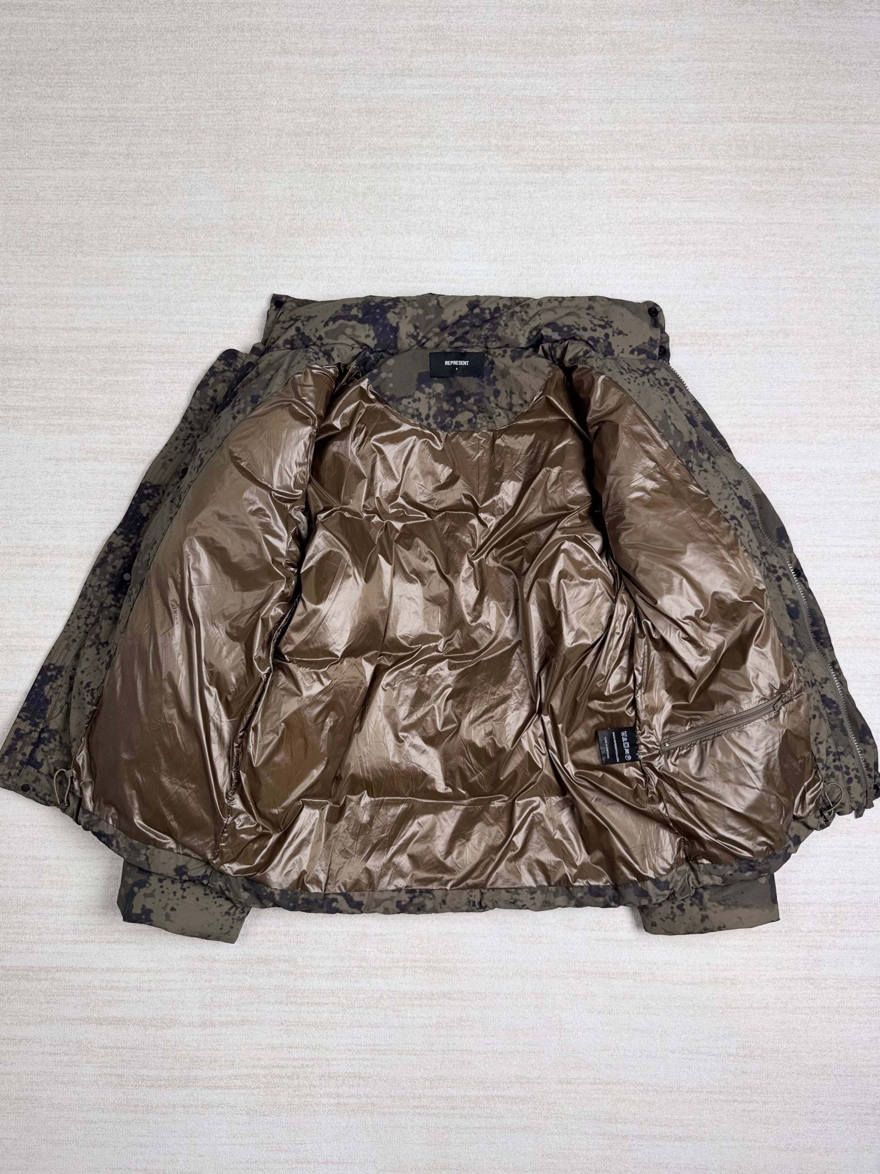 Represent Clo. UNWORN* Represent. Puffer Jacket Camo Military Streetwear Size US S / EU 44-46 / 1 - 8 Thumbnail