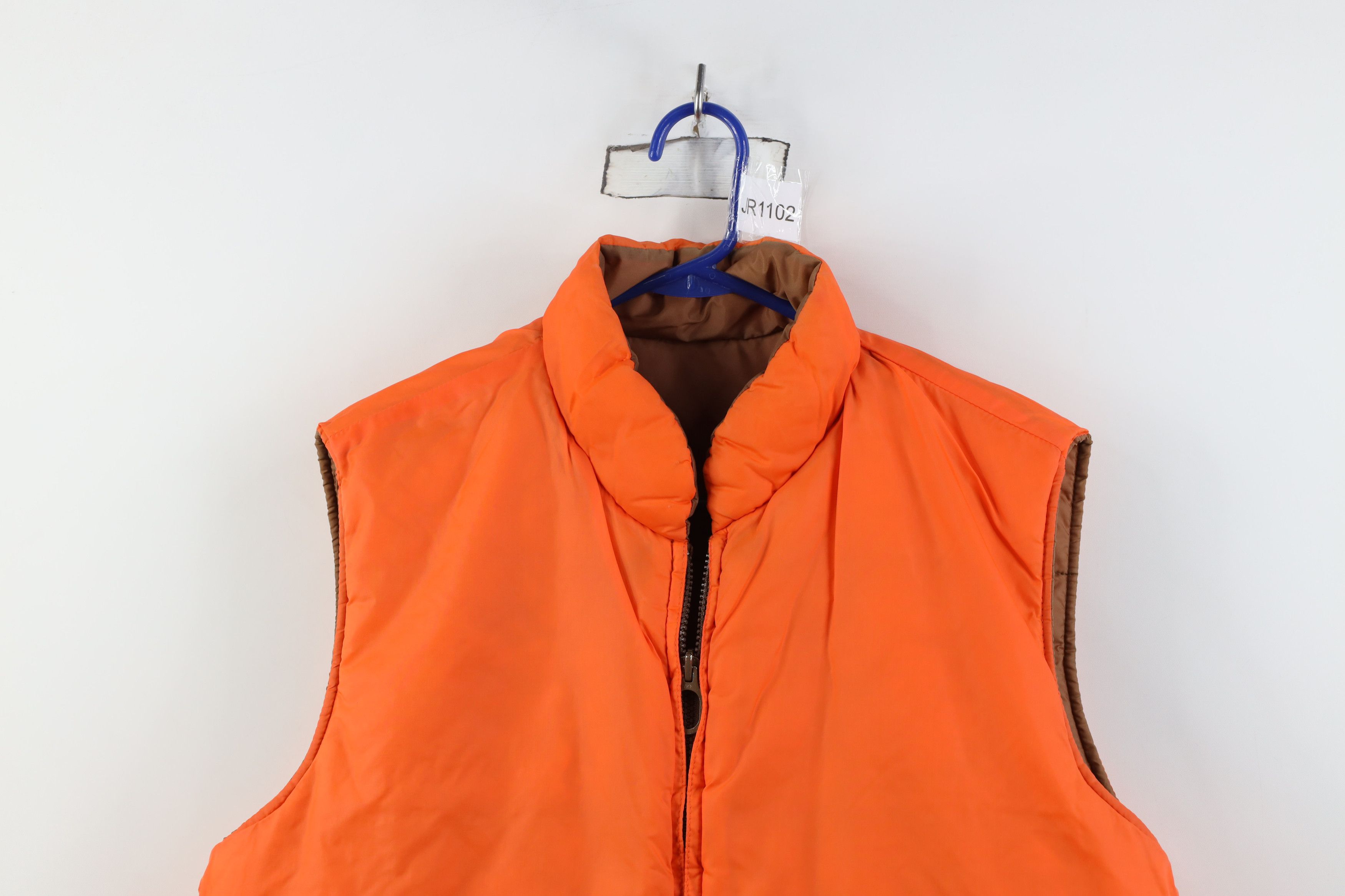 Vintage Vintage 70s Streetwear Reversible Puffer Vest Jacket Size US L / EU 52-54 / 3 - 13 Thumbnail