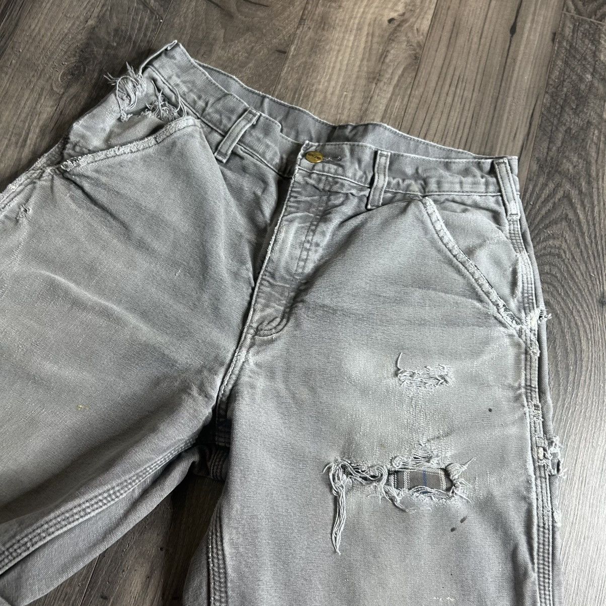 Carhartt Carhartt insulated workwear distressed pants Size US 31 - 6 Thumbnail